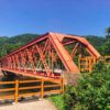 支笏湖の赤い橋『山線鉄橋』/北海道の自然に溶け込むインスタ映え！！